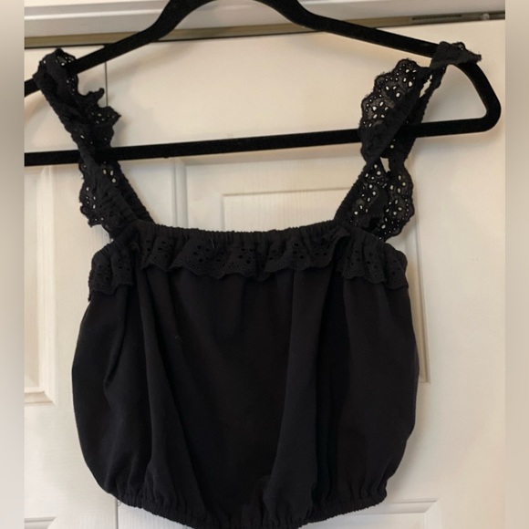 Black cute tank top - Picture 1 of 2